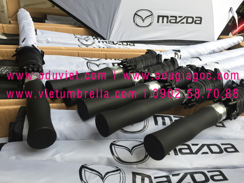 xưởng sản xuất ô dù cầm tay in logo quảng cáo